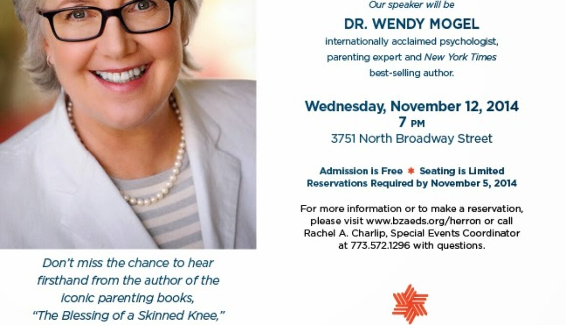 Author Lecture for City of Chicago Parents