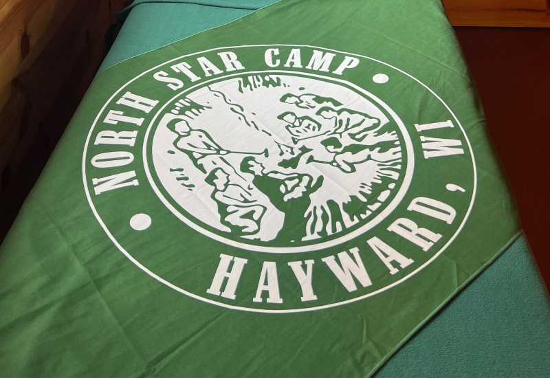 North Star Camp offers a bedding and towel service for their summercamp campers.