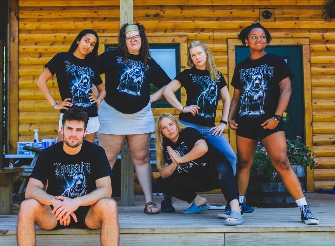 North Star Camp health center staff has some fun while also keeping campers and staff safe at camp!