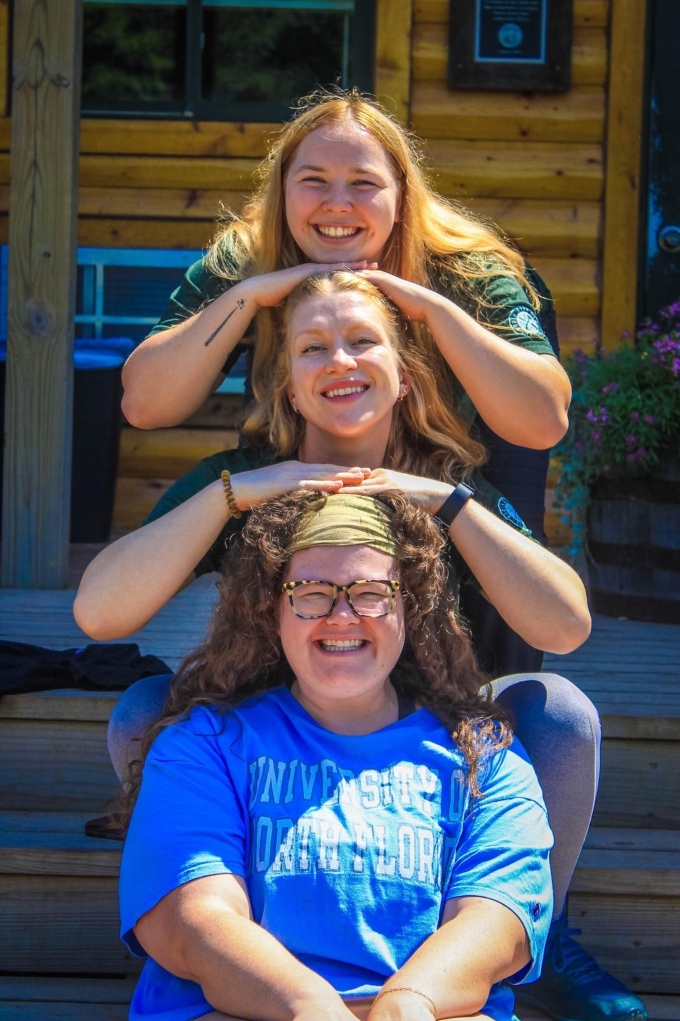 North Star Camp nurses are all smiles when helping keep campers and staff at camp safe and healthy!