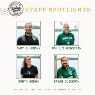 Anddddd we’re off! Our 8️⃣2️⃣nd summer is here! Flights and buses are en route, and all, All, ALL campers will be at their home in the Northwoods later today. 🙌

In our final Staff Spotlight, we introduce our year-round Director team. These four work all year to recruit campers, hire staff, and plan an incredible summer. Between them, they bring over 1️⃣0️⃣0️⃣ summers of North Star experience. 😳

Please welcome the North Star Directors: Andy, Dan, Robyn, and Glick! 🏕️

Special mention to Glick who is celebrating his Big 20 - 20 summers at North Star - this year! 👏

#NorthStarCamp #NSC2026 #summercamp #summerjob