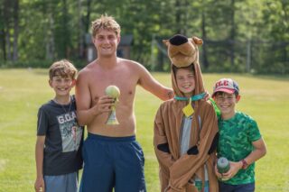 Yesterday’s staff World Cup ⚽️ —Green vs. White— 🟢⚪️ brought the energy, with campers dressing up, leading cheers, and even having their own sideline commentator!