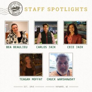 The sun is shining, the birds are chirping, and a group of staff arrived late last night. Camp is literally right around the corner! 🙌

In today’s Staff Spotlight, we’re excited to introduce some program specialists our campers will learn from at a variety of activities this summer. 

Please welcome to the North Star 2026 Staff: Bea (🎨), Carlos (🎾), Cece (🎾), Teagan (🏊‍♀️), and Chuck (🎣)!

Only 1️⃣7️⃣ days until first session begins!!

#NorthStarCamp #NSC2026 #summercamp #summerjob