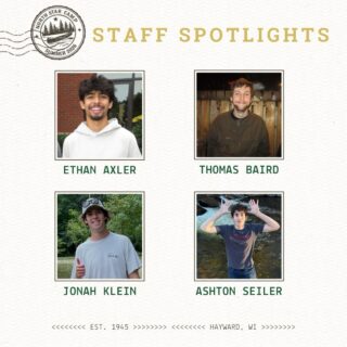 In today’s Staff Spotlight, we’re excited to introduce four more familiar faces on our 2026 staff! 🙌

Please welcome Ethan, Thomas, Jonah, and Ashton back to North Star for another amazing summer! 🏕️

#NorthStarCamp #NSC2026 #summercamp #summerjob