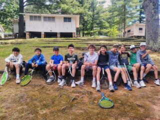 Today, our North Star tennis team proudly represented camp at the Northwoods Invitational Tennis Tournament.

Hosted at Camp Nebagamon in Lake Nebagamon, Wisconsin, the tournament brings camps together for a day of competition, sportsmanship, and fun on the courts.

A great day of tennis—and a chance to connect with camps from across the Northwoods. 🎾🌲
