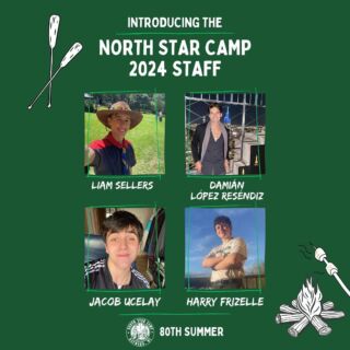 We’ll have staff members from SIX continents this summer! 🌎🌍🌏

And while we’re still working on finding one from Antarctica 🥶, we’re very excited to welcome Liam, Damián, Jacob and Harry to the North Star team in 2024! 🇦🇺🇲🇽🇪🇸🇮🇪

#countdowntocamp #NSC80