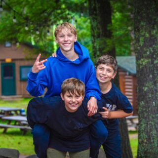 The sun may have been hiding today but that didn’t slow us down one bit. Chicken wings for lunch, the second day of activities, Glen’s Game for Evening Program, and so much more!

“Do not be angry with the rain; it simply does not know how to fall upwards.” — Vladimir Nabokov