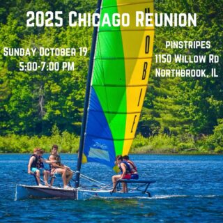 We’re excited to kick off our 2025 Reunion Tour with our Chicago area reunion at Pinstripes in Northbrook! Campers and staff are welcome to join us on Sunday October 19 from 5-7 PM for bowling, food and catching up with camp friends. 

We can’t wait to see everyone there! #reunion #camp