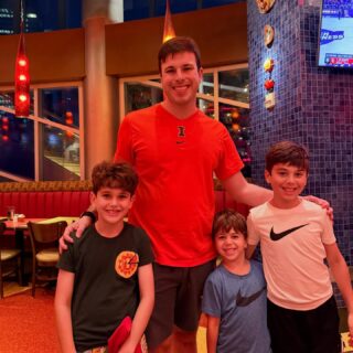 Best of luck this weekend in the Final Four to North Star alum and current North Star uncle, Zach Hamer! Zach is the Director of Player Development and an Assistant Coach for the University of Illinois Men’s Basketball Team. 🏀

Zach was a camper at North Star in 2005-2007 and could frequently be found playing disc golf, basketball, softball and waterskiing. 

After shooting hoops on the North Star courts, Zach played varsity basketball at Glenbrook North High School in Northbrook, Illinois. He served as a student manager for the Men’s Basketball Team at Vanderbilt University and upon graduating, Zach worked for the Los Angeles Lakers and Indiana Fever. In 2019, Zach returned to college basketball, joining the University of Illinois. He started as a video coordinator, was promoted to assistant to the head coach, and progressed through the ranks to his current role. 

You can see him during games sitting a couple of seats away from Head Coach Brad Underwood. This year’s team made the Final Four for the first time since 2005 — Zach’s first year at camp! His cabin picture is one of many from that summer still hanging in the Lodge. 

Best of luck, Coach Hamer! Go Illini! I-L-L. 🔸🔹