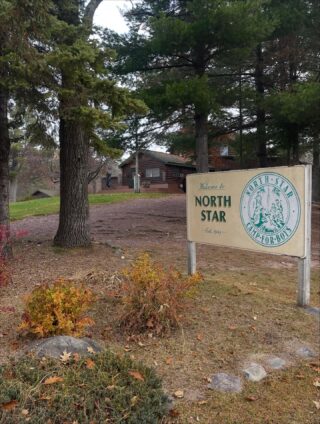 Camp all dressed up for Halloween in autumn colors. 🎃🍂🍁